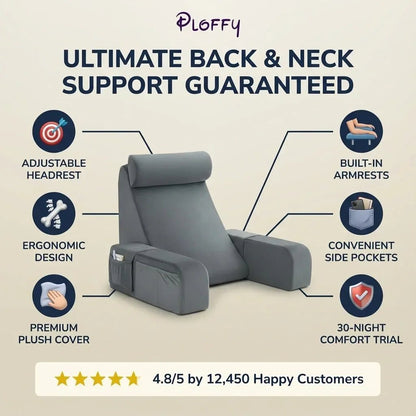 Ploffy Seat - For Reading, Watching TV, Gaming & More - Ploffy