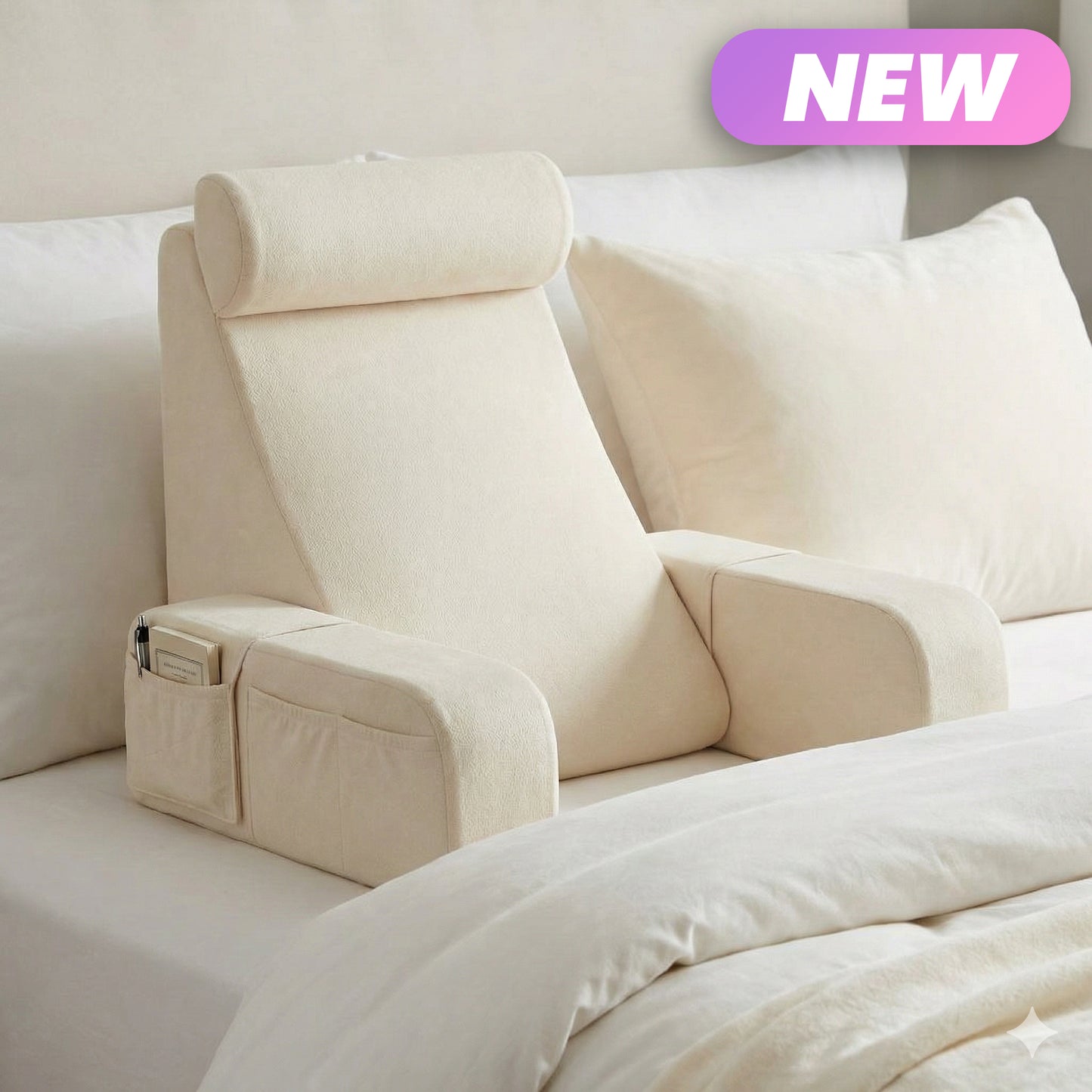 Ploffy Seat - For Reading, Watching TV, Gaming & More - Ploffy