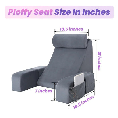 Ploffy Seat - For Reading, Watching TV, Gaming & More - Ploffy
